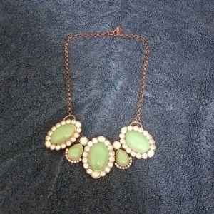 Betsey Johnson Necklace, Green